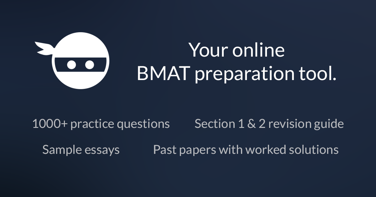 BMAT Ninja | The World's Best Online BMAT Course & Question Bank